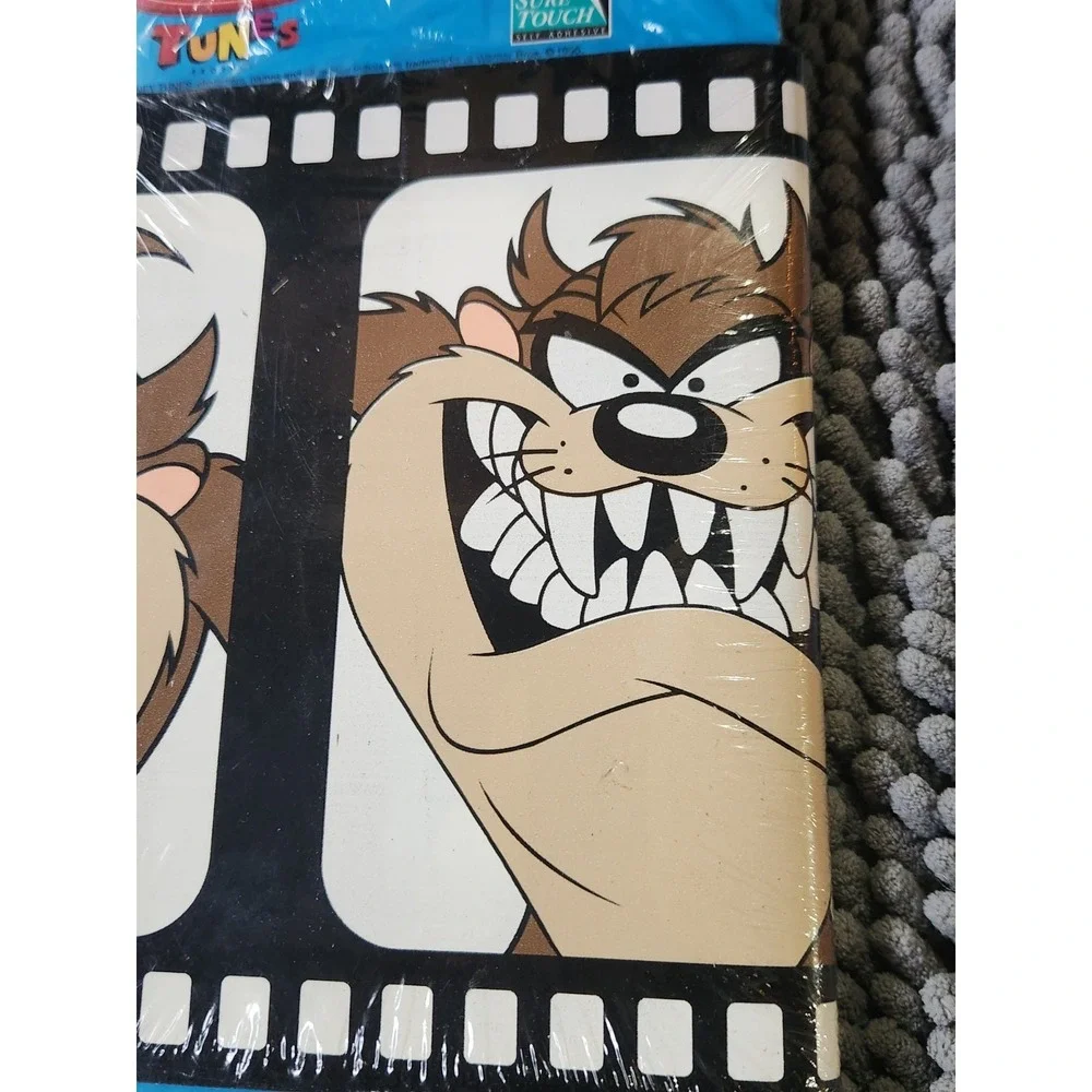 Vintage 1995 Looney Tunes Tasmanian Devil Wallpaper Border Wall Decor~NEW IN PKG